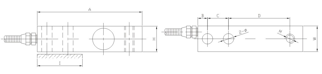 CFBHX-Ⅰ悬臂梁式传感器